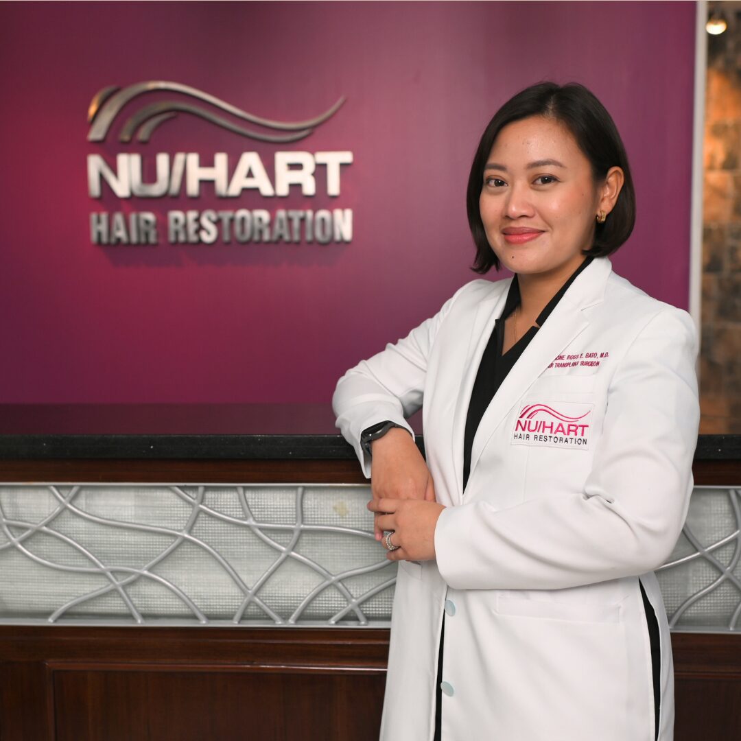 Dr. Charmagne Ross E. Bato-Salinas, Nu/Hart senior hair transplant surgeon